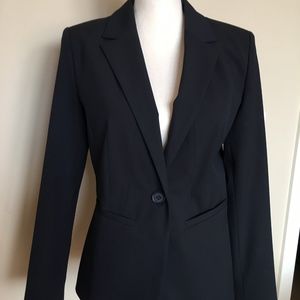 Halogen Ela Navy Blazer, 6P (fits like 4P), NWT